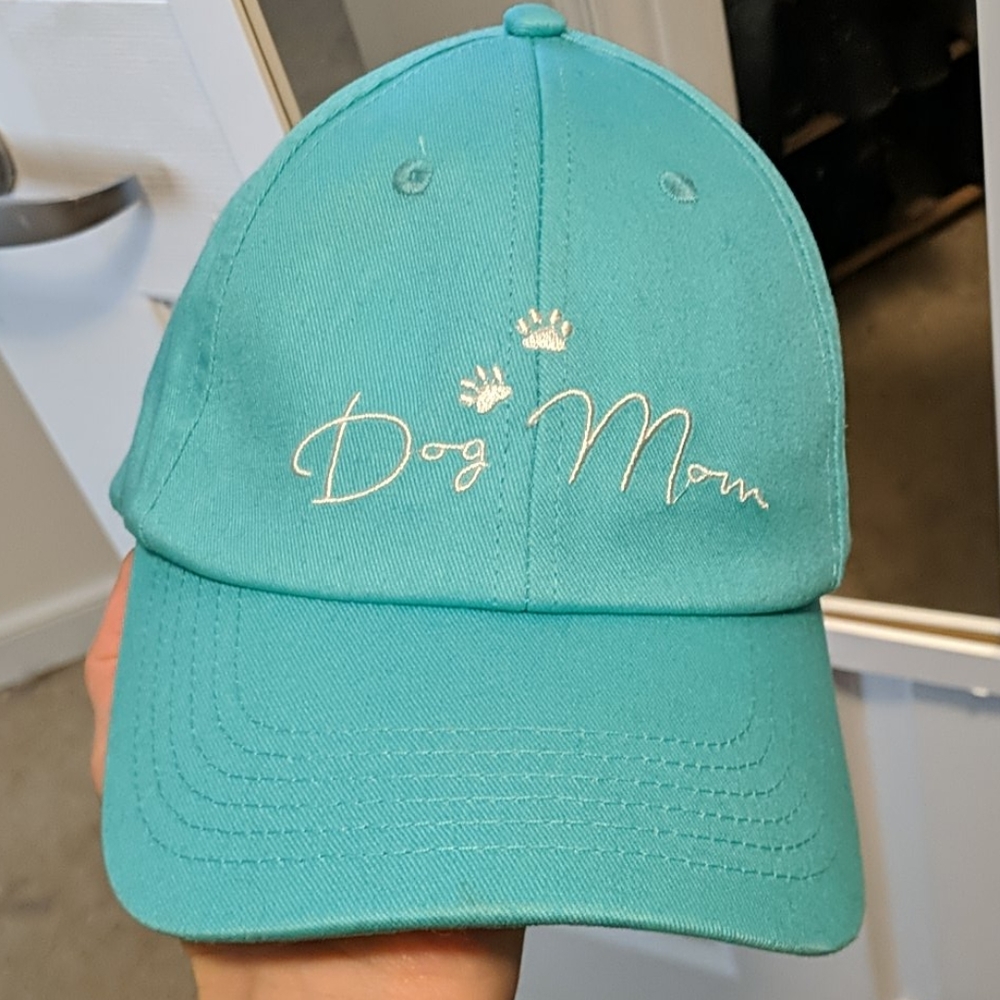 Accessory Depot Dog Mom Hat Turquoise NWOT